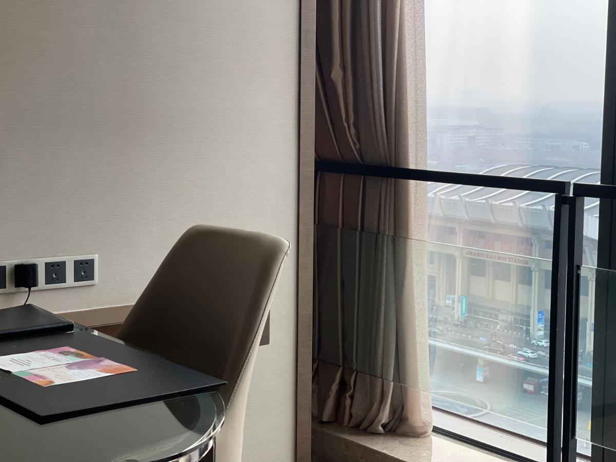 Melia Jinan Hotel Exterior foto